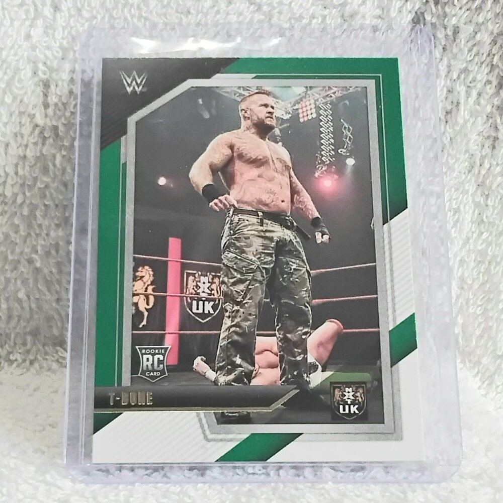 5/$20 Mint 2022 Panini T-Bone Green RC NXT/WWE Card 85!!
